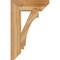 Ekena Millwork Imperial Slat Rough Sawn Bracket, Western Red Cedar, 6"W x 22"D x 34"H BKT06X22X34IMP06RWR - alternate 3